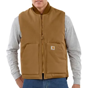 Carhartt Firm Duck Insulated Arctic Vest Carhartt Brown