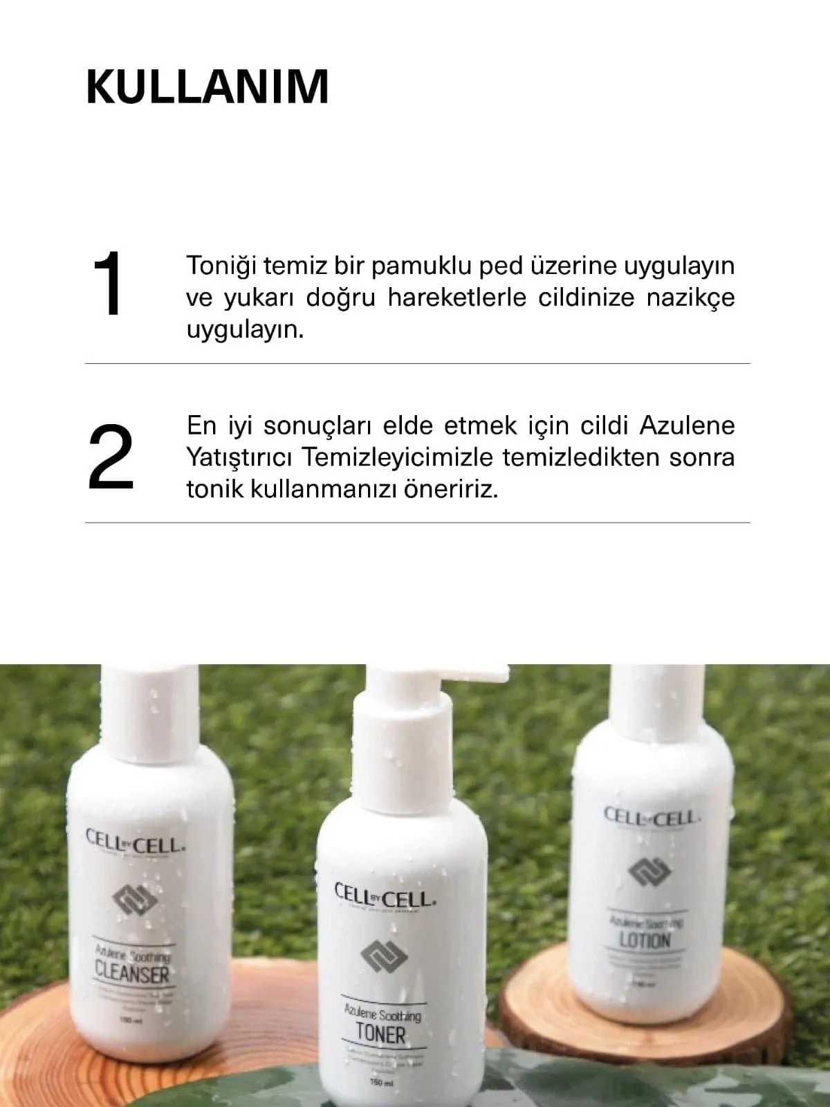 CELL BY CELL Azulene Soothing Toner - 150 ml