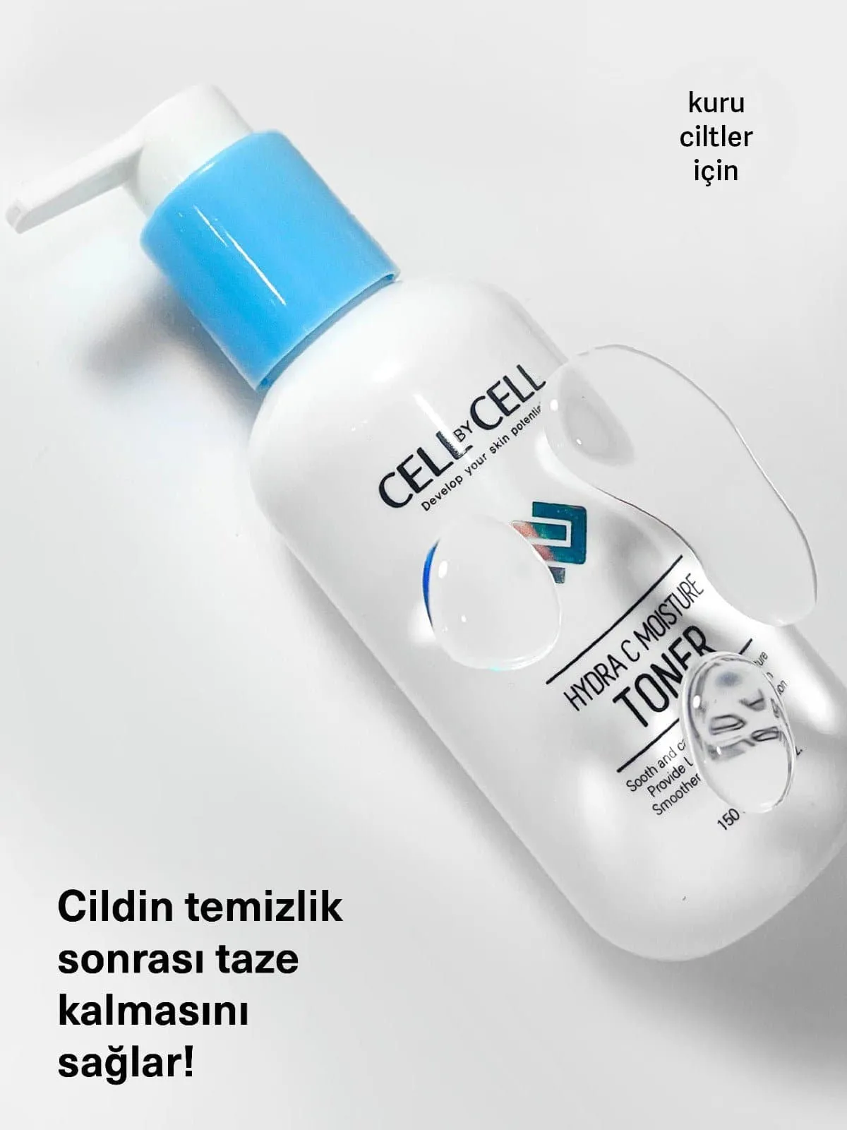 CELL BY CELL Hydra C Moisture Lotion/Toner/Cleanser - 150 ml*3