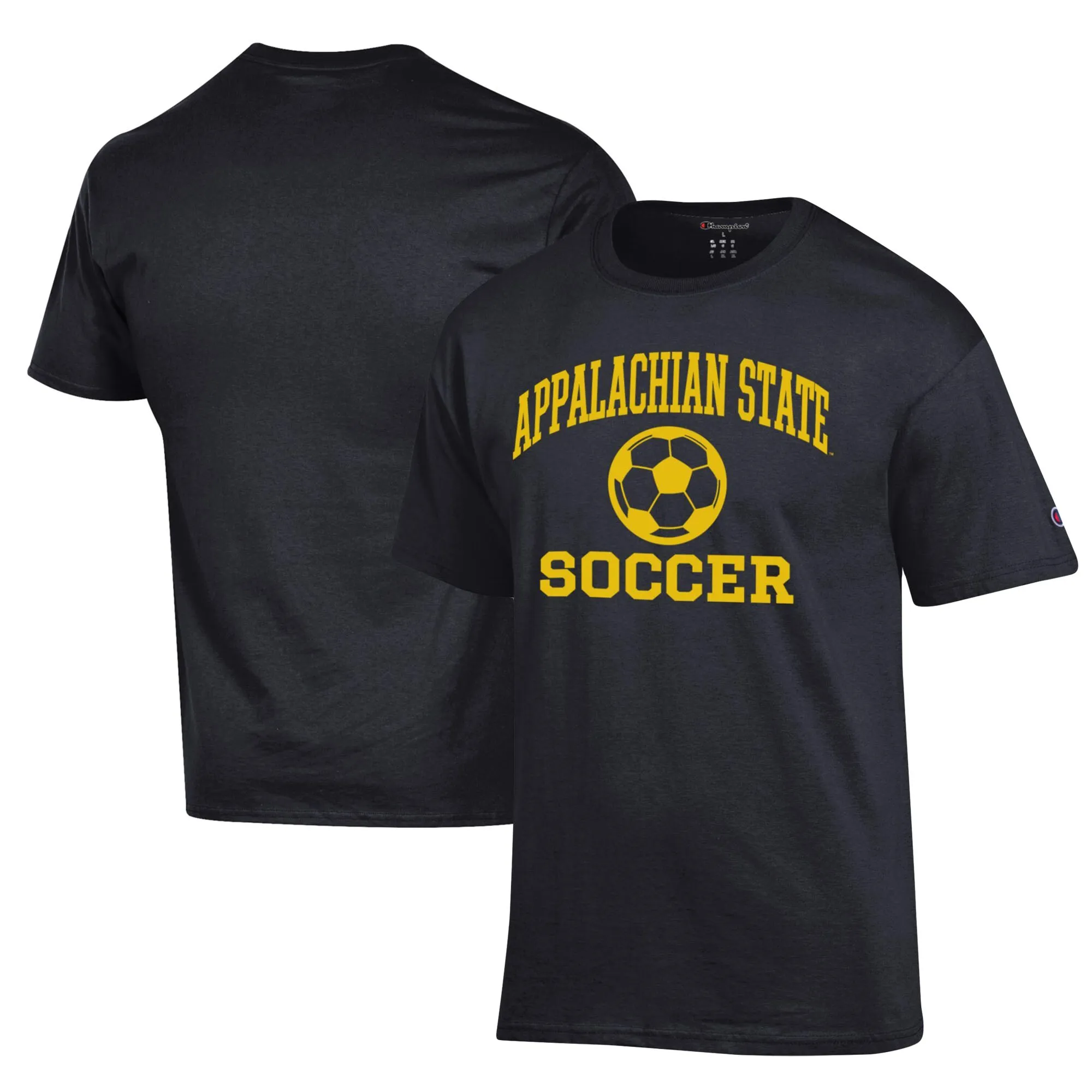 Champion Appalachian State Mountaineers Black Soccer Icon T-Shirt