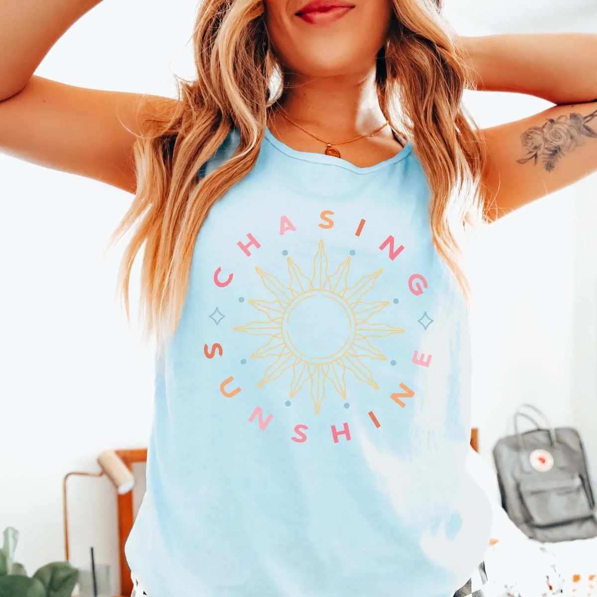 Chasing Sunshine Comfort Color Tank