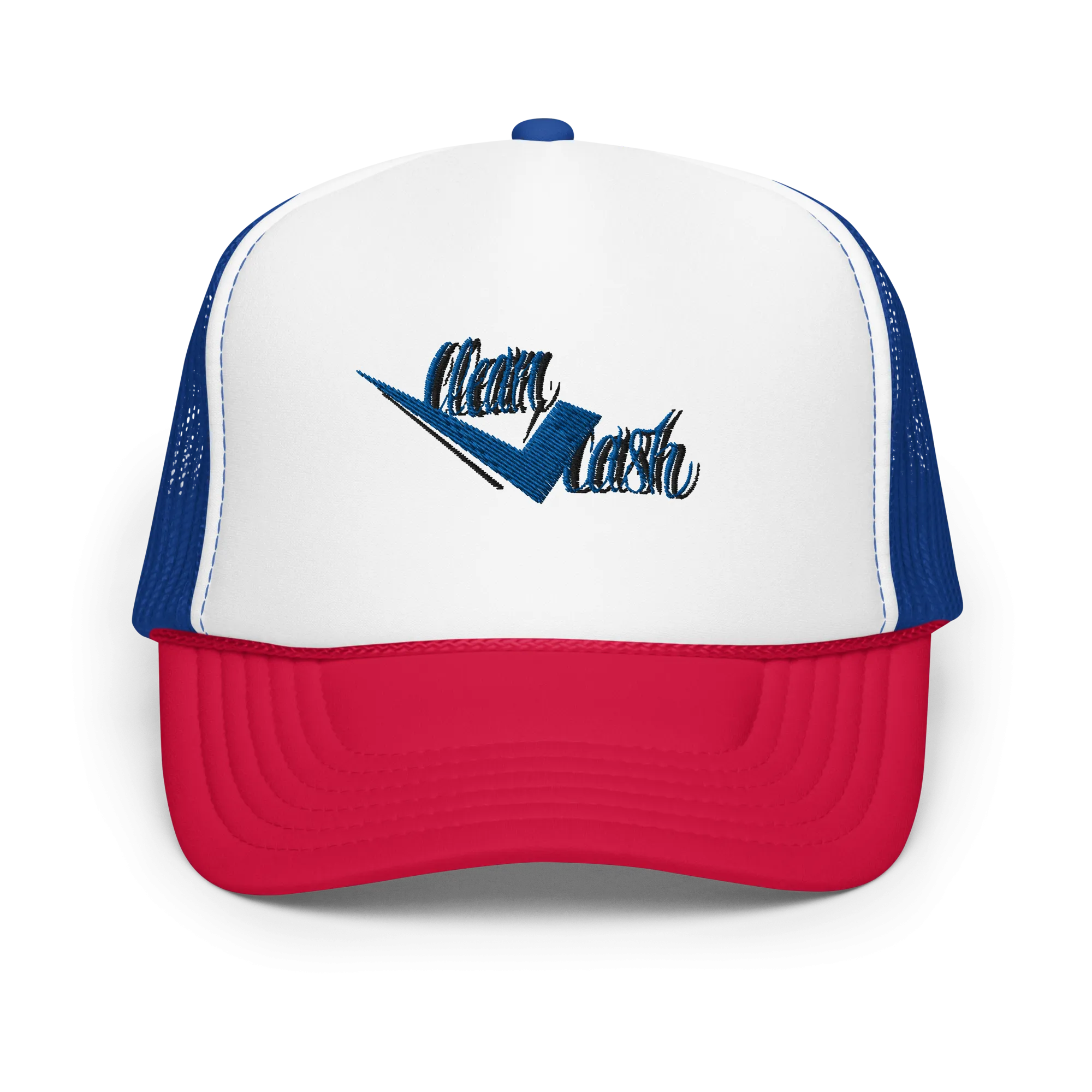 Check Clean Cash Foam trucker hat