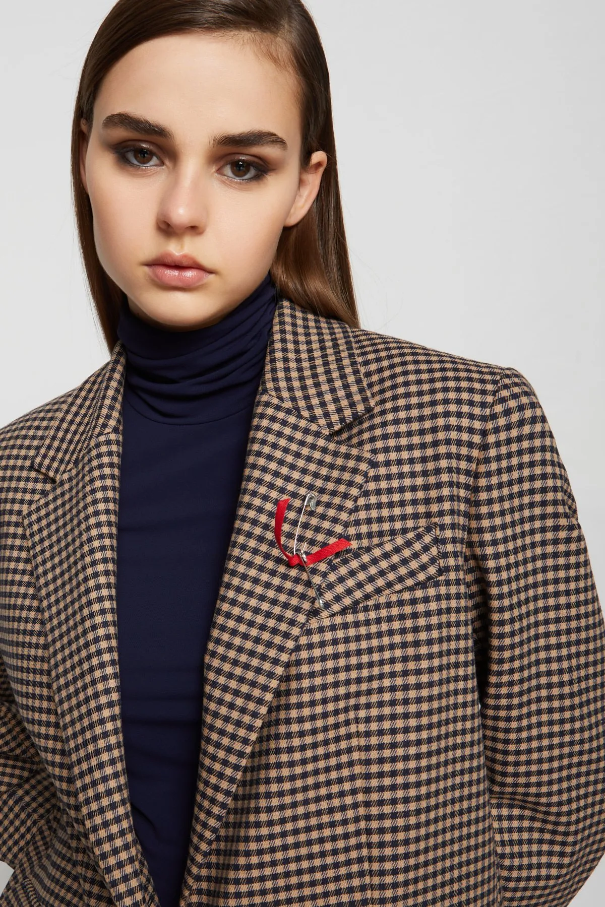 Checked jacket