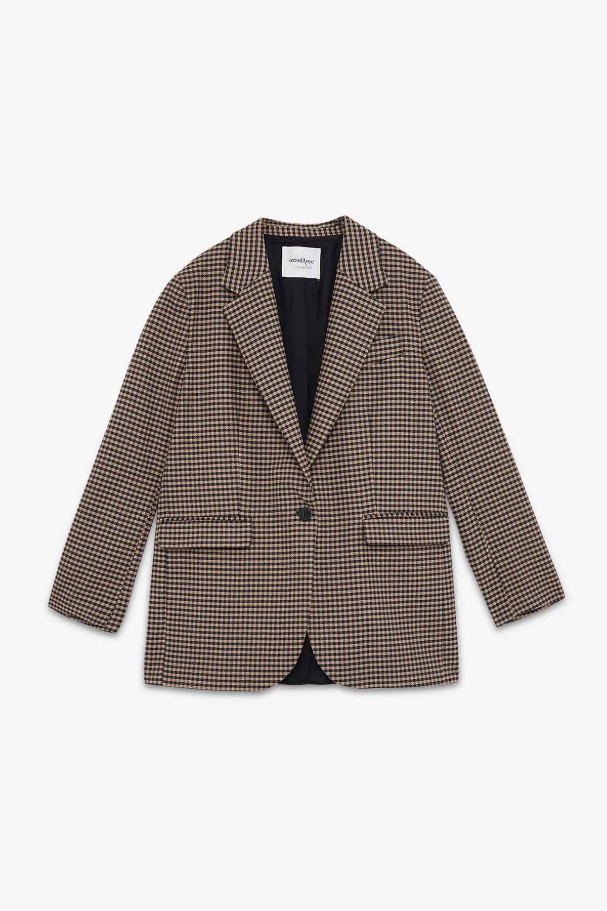 Checked jacket