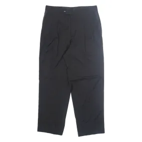 Chino Mens Trousers Black Regular Straight W32 L29