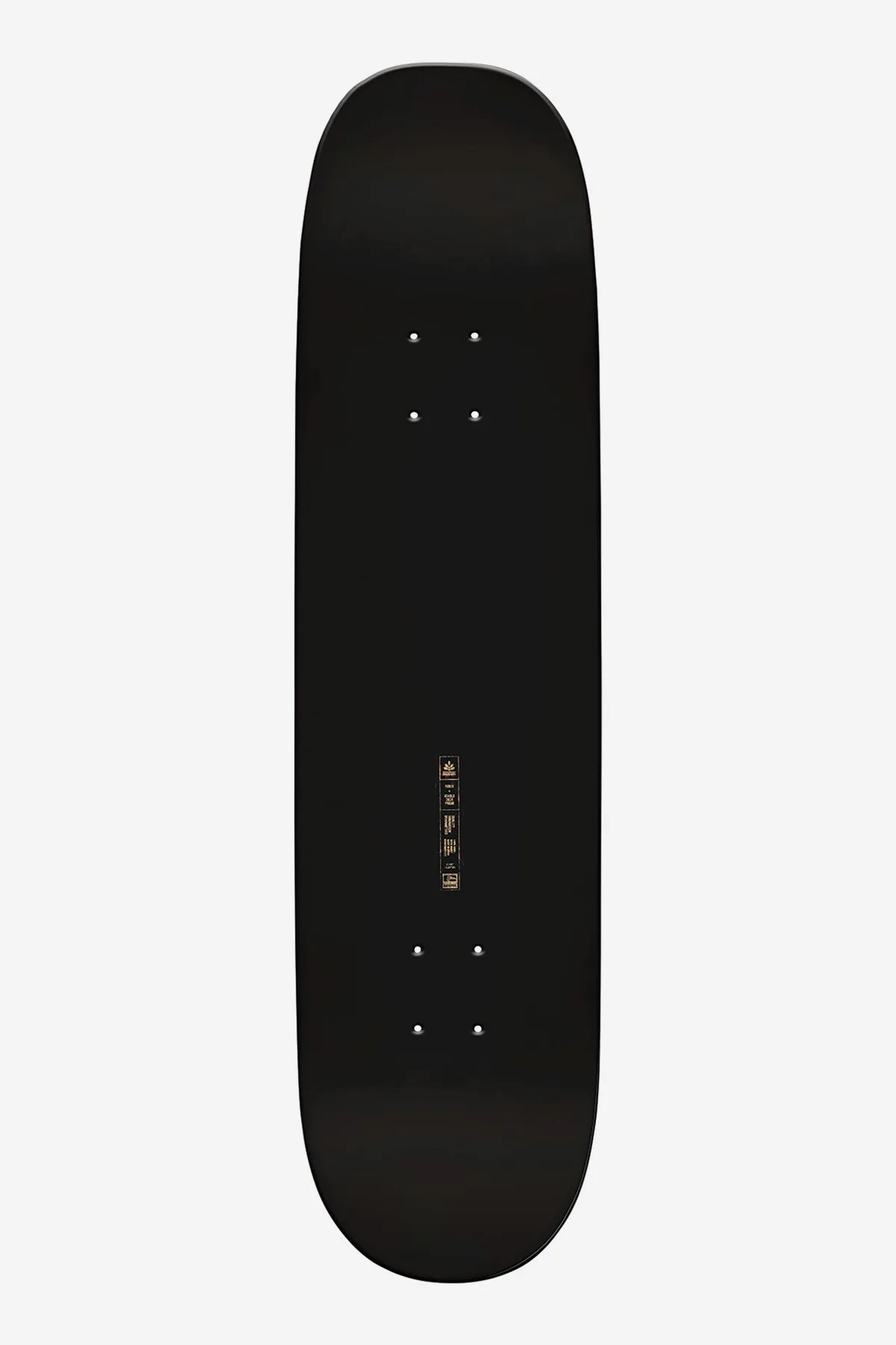 Chisel - Black/Don'tF&ckIt - 8.25 Skateboard Deck