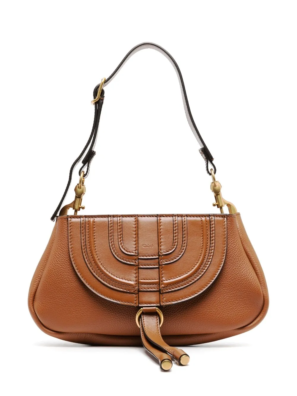 Chloè    Chloè Marcie Leather Shoulder Bag