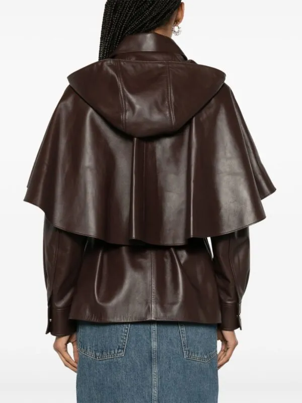 Chloé Layered Leather Jacket | Luxury and style at your fingertips