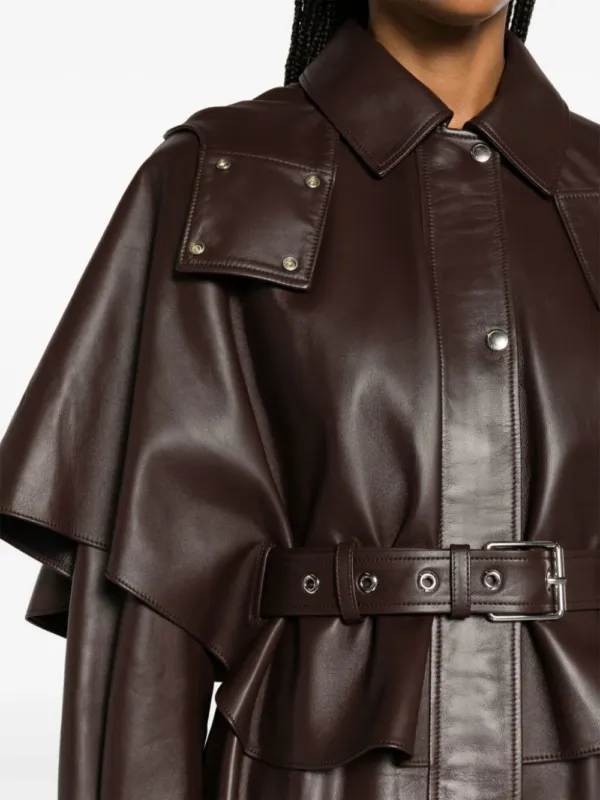 Chloé Layered Leather Jacket | Luxury and style at your fingertips