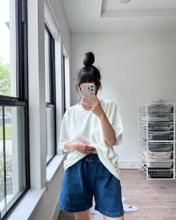 City Short - Blue Denim