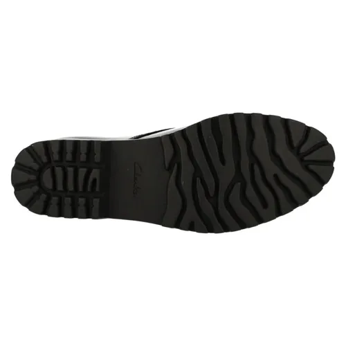 Clarks AGNES MAY BLACK PATENT BL