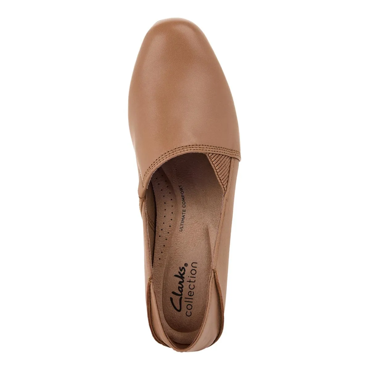      Clarks Collection Juliet Trim Slip-On Leather Loafer     