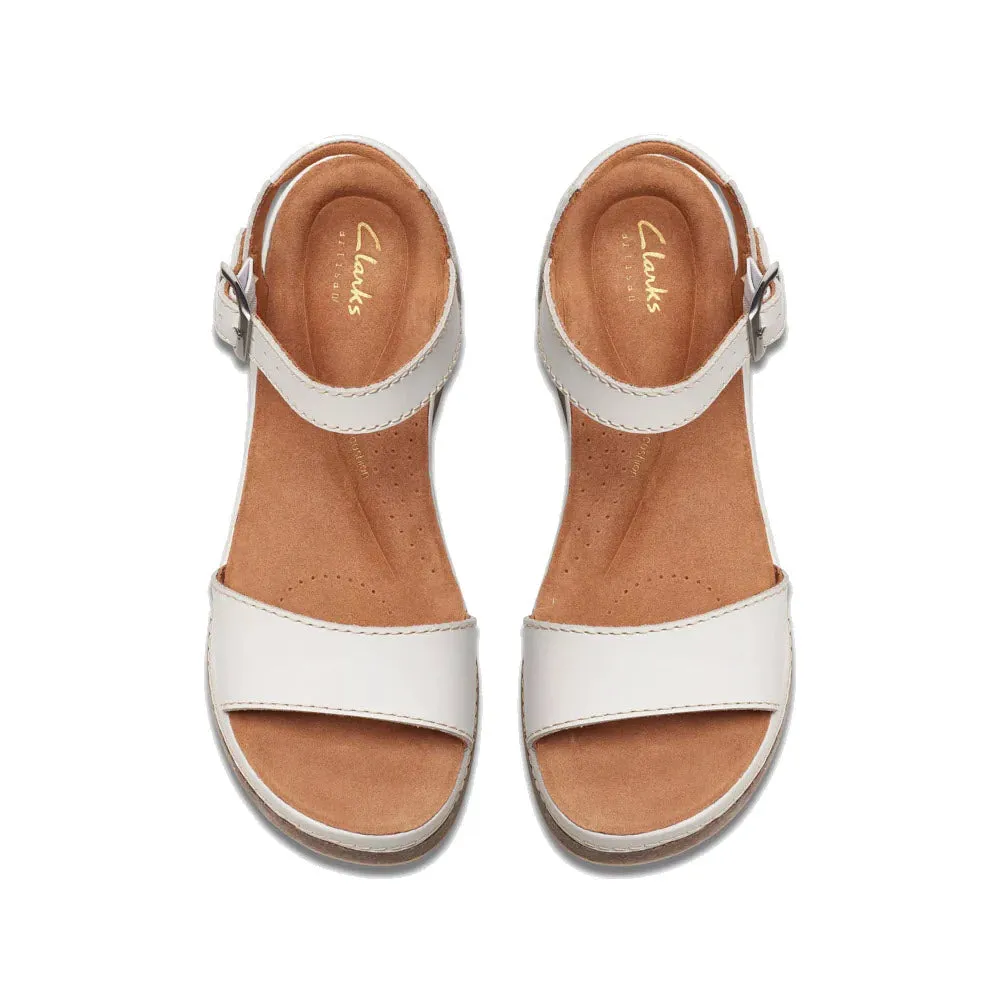 CLARKS KASSANDA LILY OFF WHITE - WOMENS
