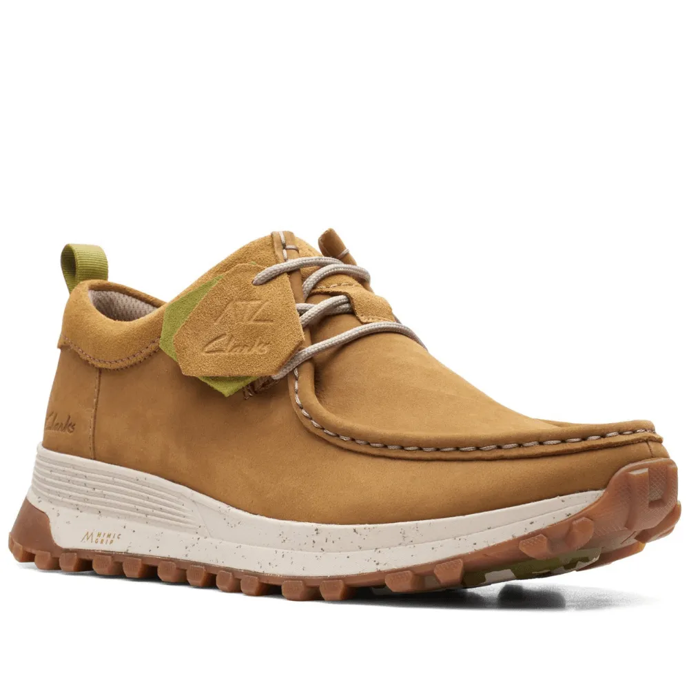Clarks Men's ATL Trek Wally Oakmoss Nubuck Shoe