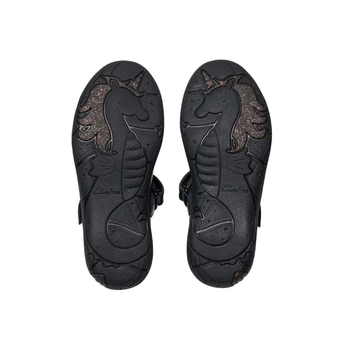 Clarks - Relda Gem T Bar 261783176f - F Fit (black Patent)