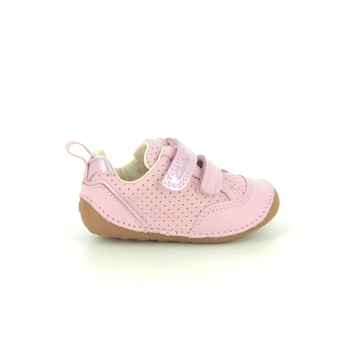 Clarks - Tiny Sky T 261576286f - F Fit (pink Leather)