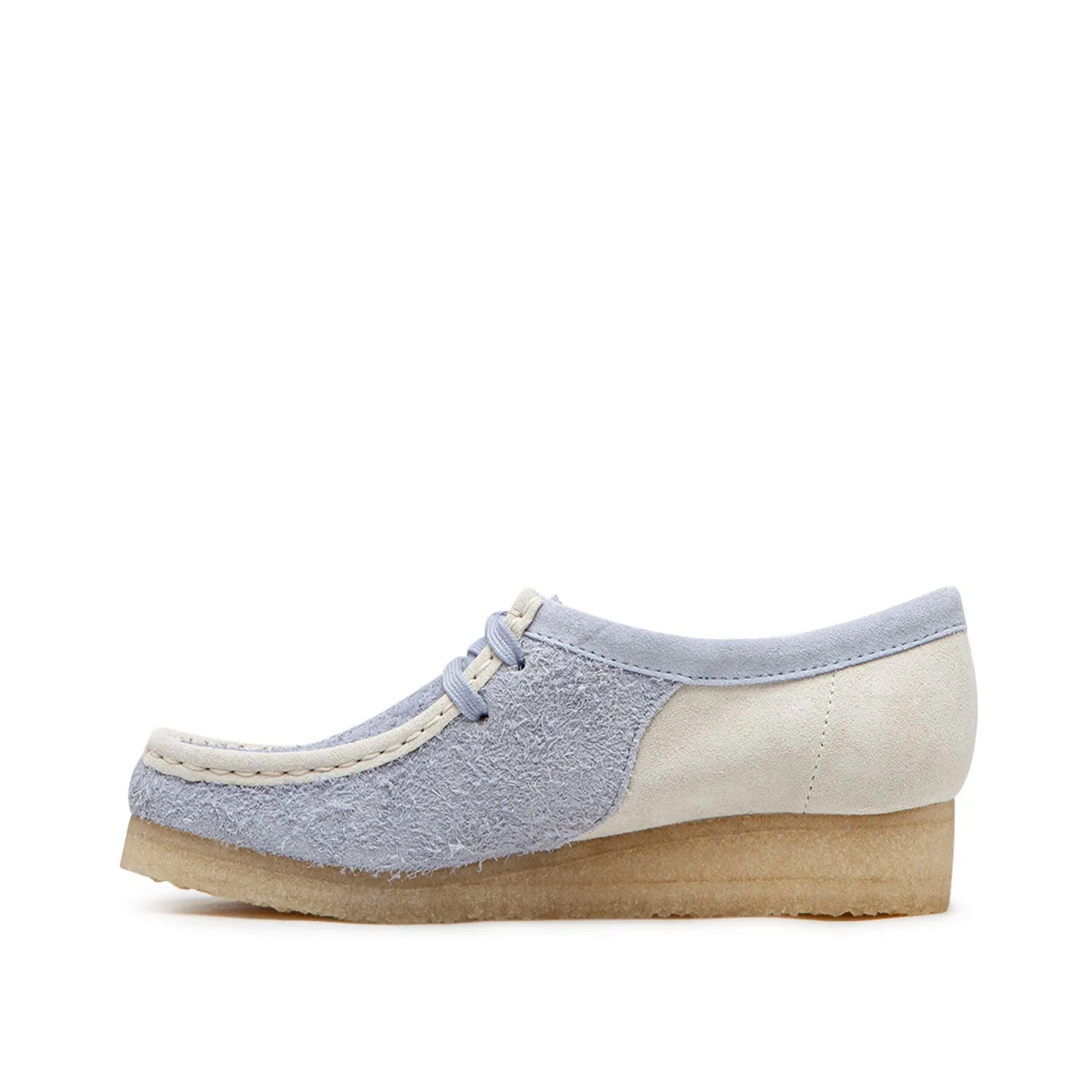 Clarks Wmns Wallabee Cloud Grey Combi (Grey)