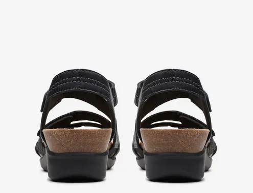 Clarks Women's Calenne Clara Sandals - Black