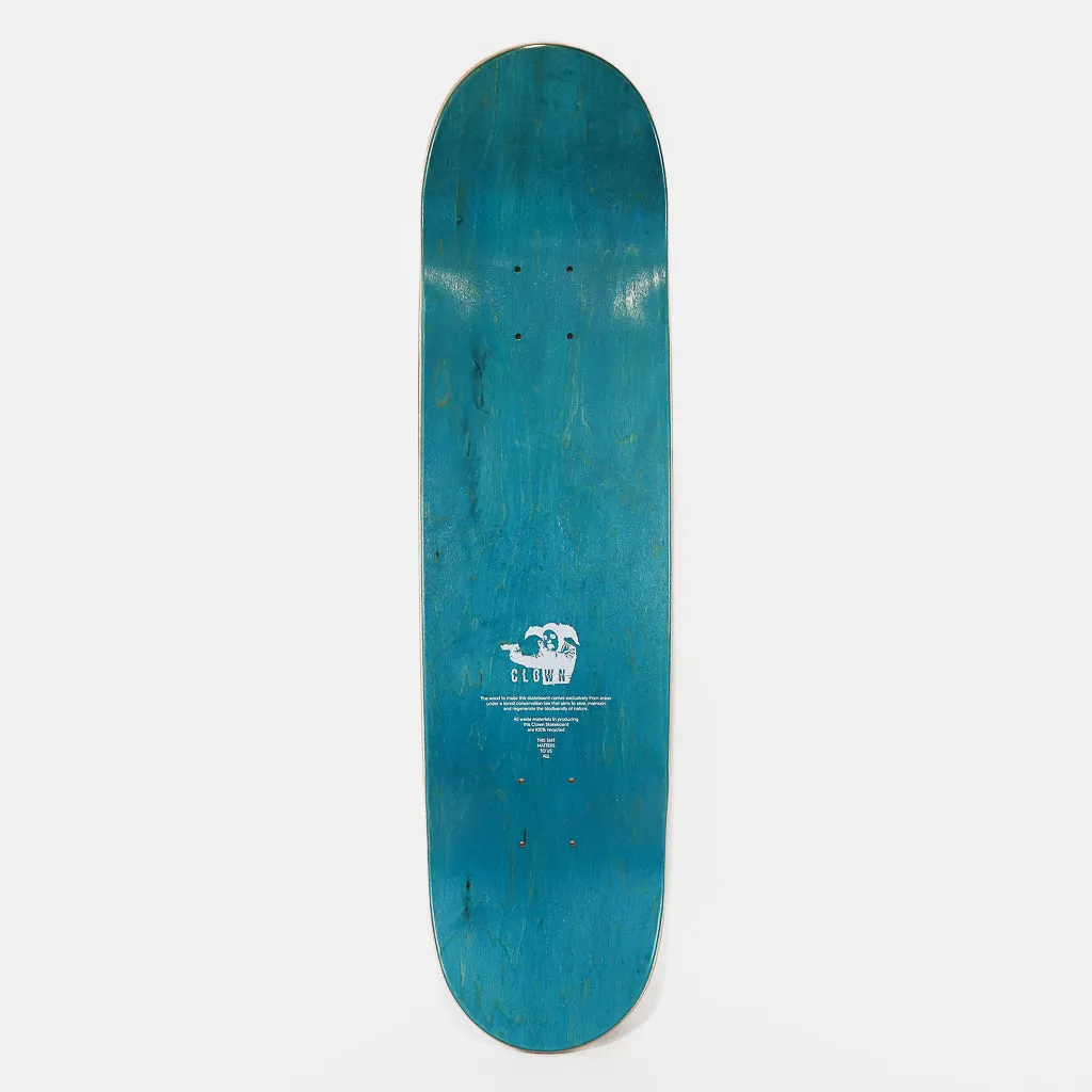 Clown Skateboards - 8.0 (Medium Concave) Hyper ED Skateboard Deck