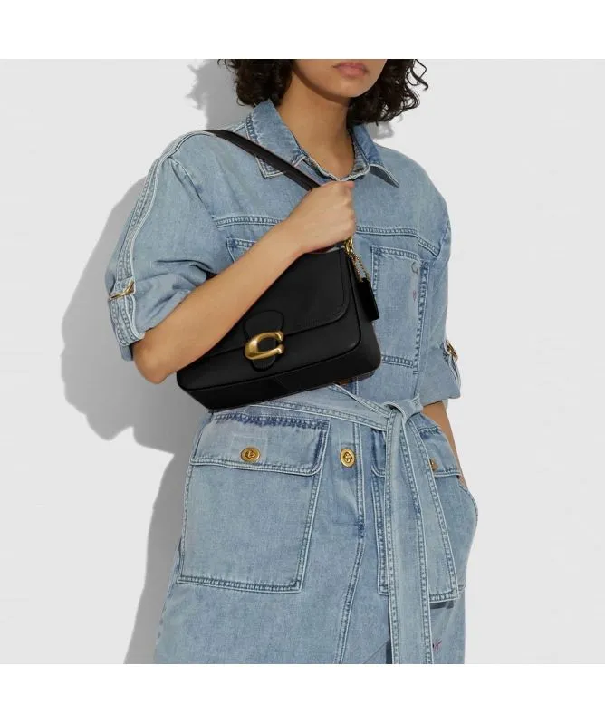 COACH Soft Tabby Shoulder Bag | Black