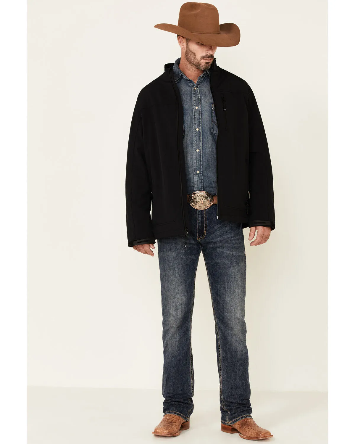 Cody James Core Men's Steamboat Zip-Front Softshell Jacket