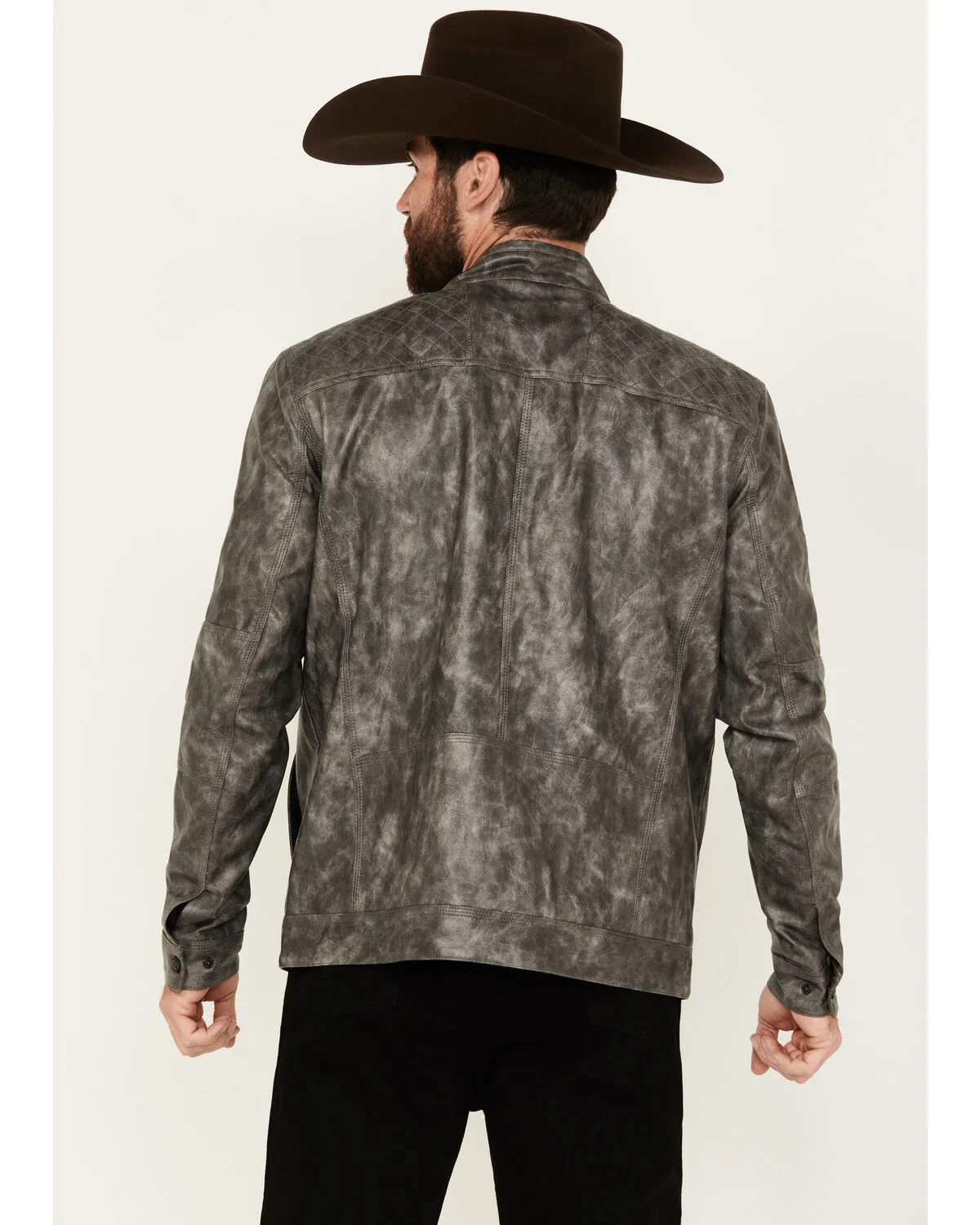 Cody James Men's Backwoods 2.0 Leather Jacket - Tall