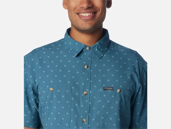 Columbia Men's Utilizer Printed Woven Short Sleeve Shirt