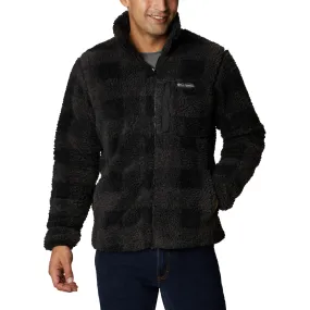 Columbia Men's Winter Pass Print Fleece Full Zip Black Check | Buy Columbia Men's Winter Pass Print Fleece Full Zip Bl