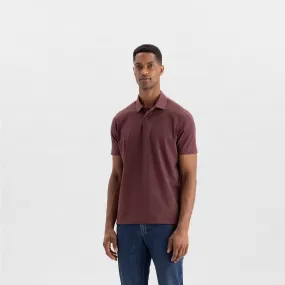 Comfort SS Polo Maroon