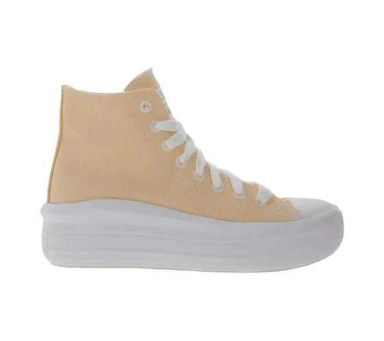 Converse Chuck Taylor All Star Move Baskets montantes pour femme avec patch logo brodé A06103C Abricot