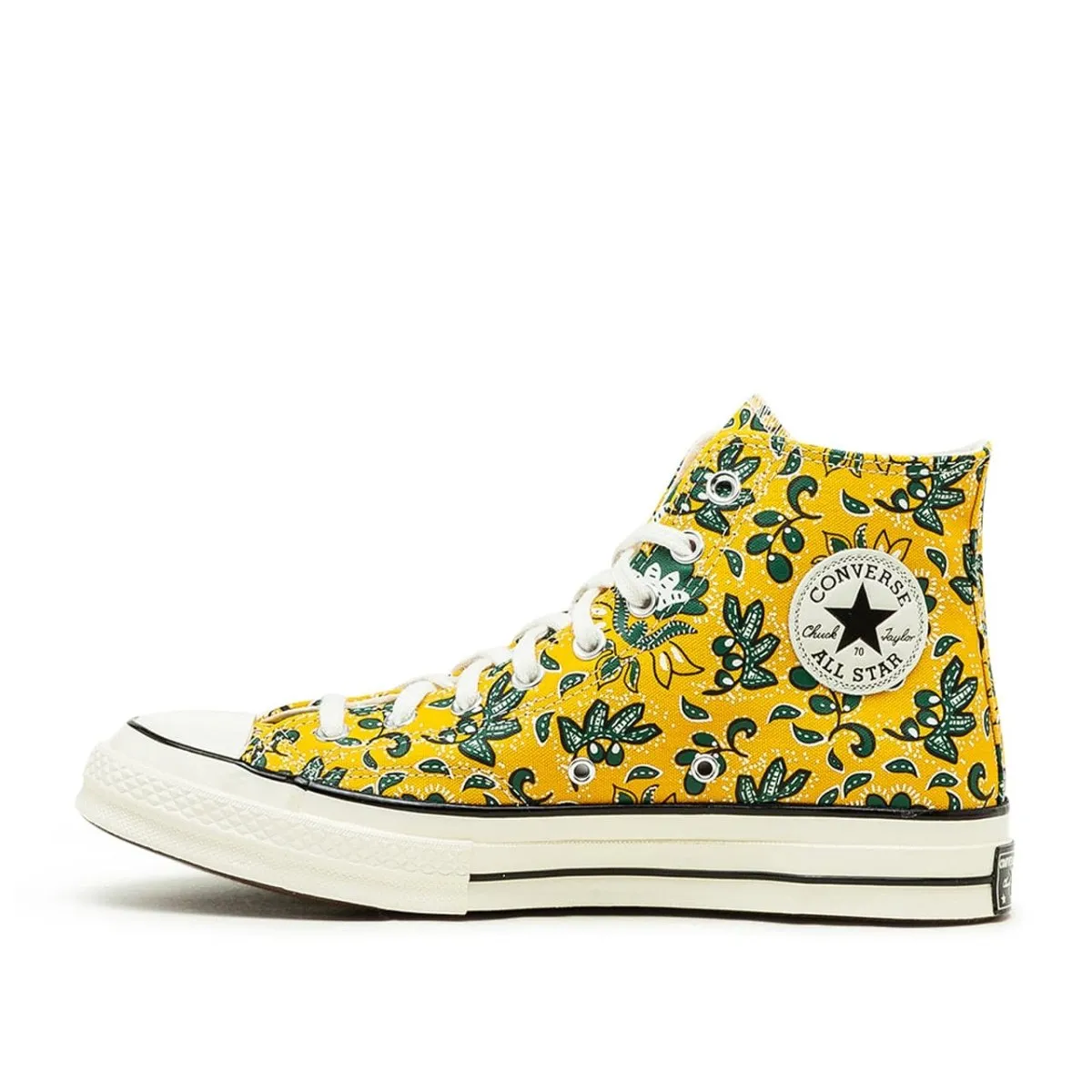 Converse Culture Print Chuck 70 HI (Yellow / Green / White)