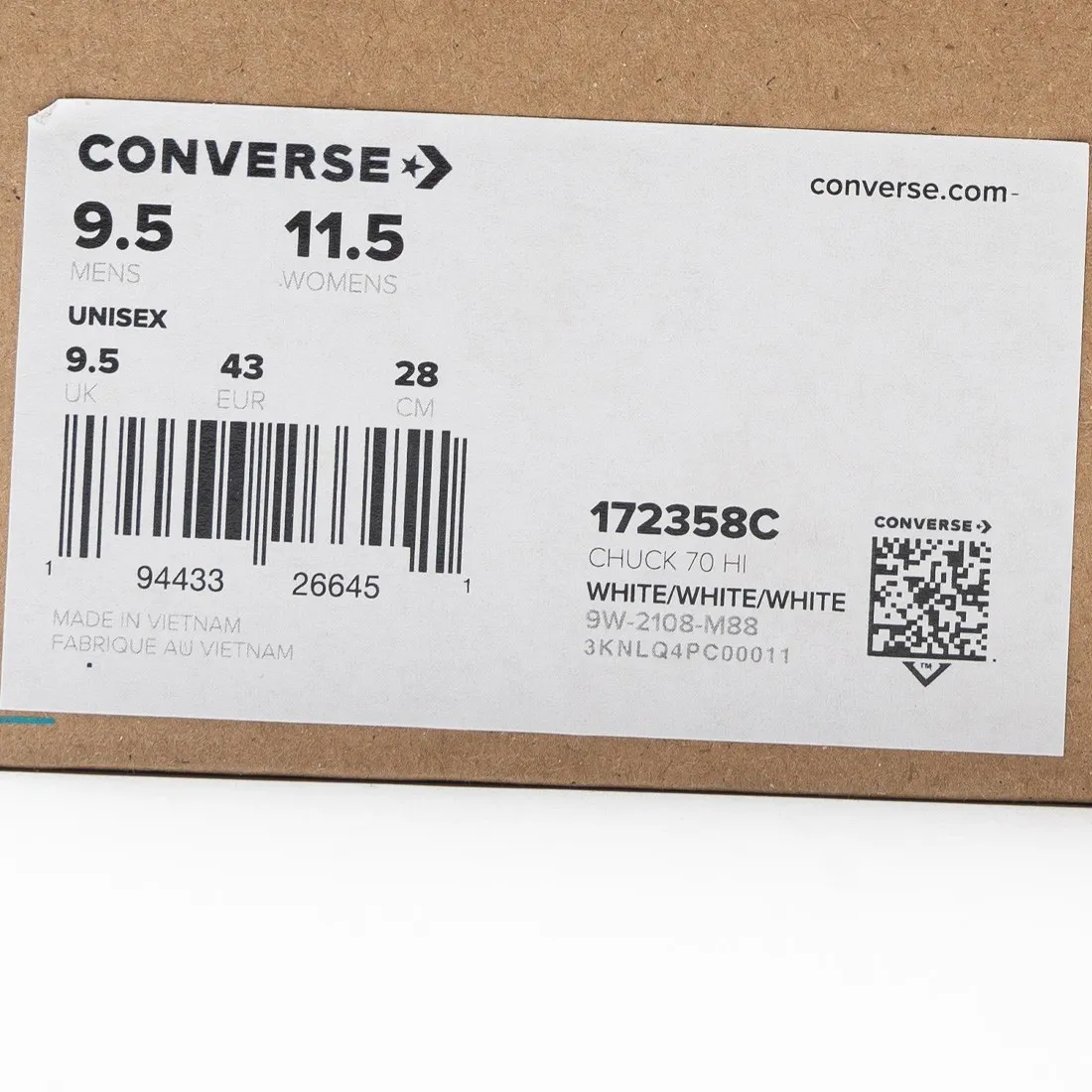Converse Men Chuck 70 Hi White (white)