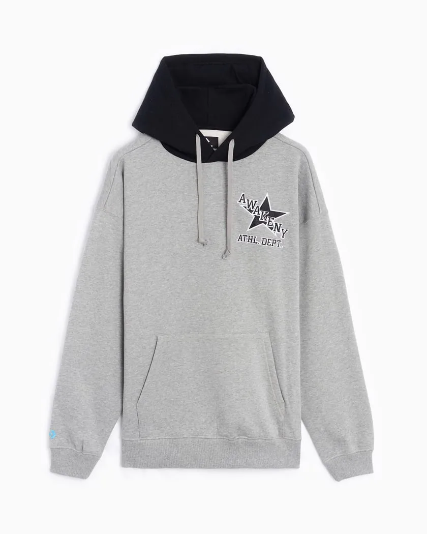 Converse Men's Grey Gender-Free Hoodie