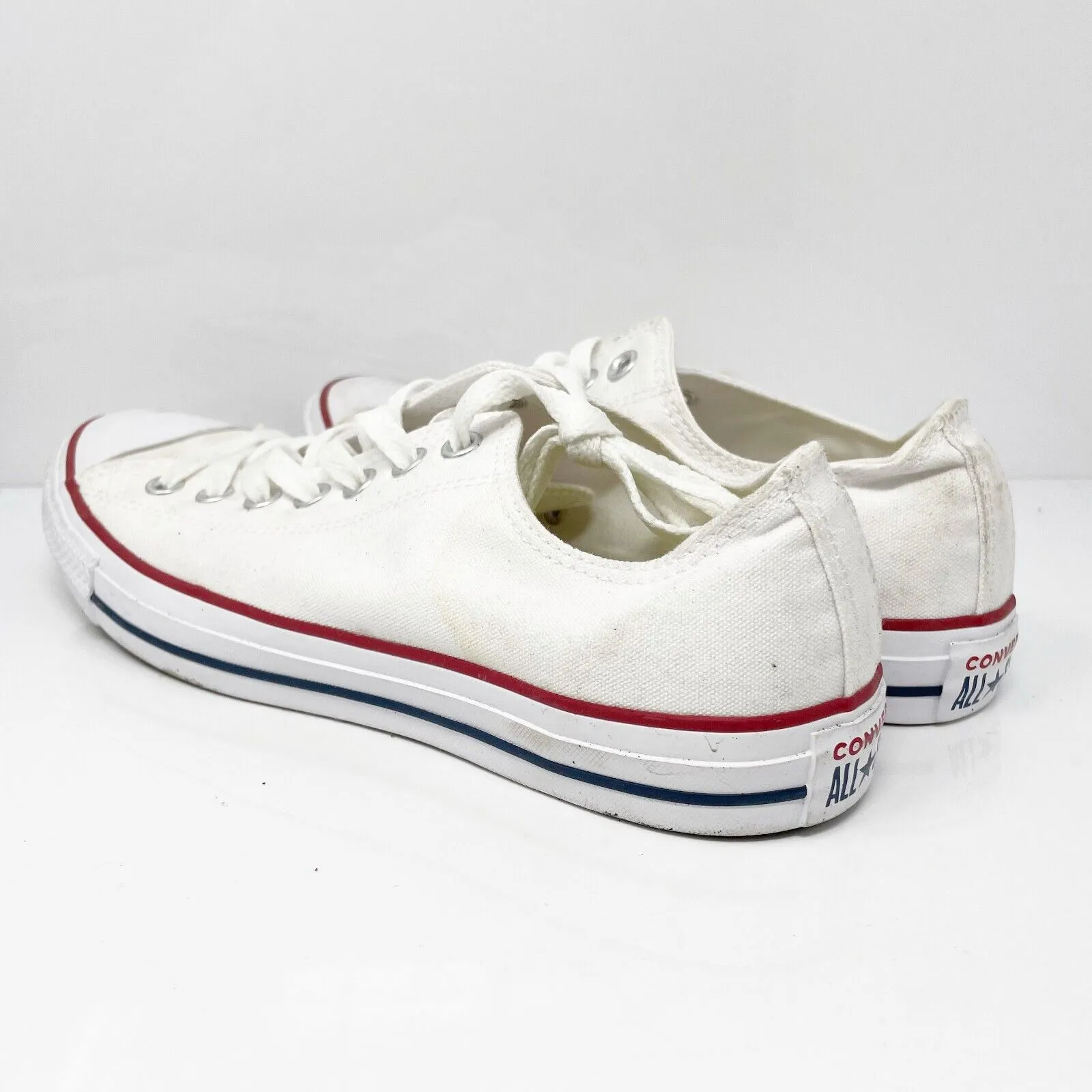 Converse Unisex CT All Star OX M7652 White Casual Shoes Sneakers Size M9.5 W11.5