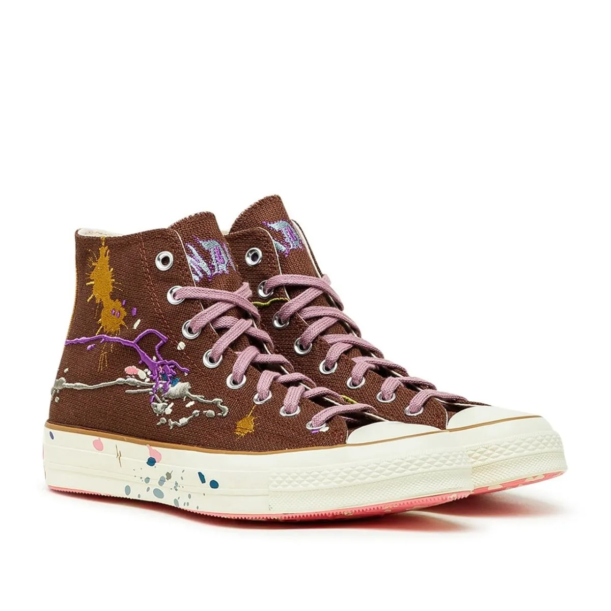 Converse x Bandulu Chuck 70 High (Brown / White / Pink)