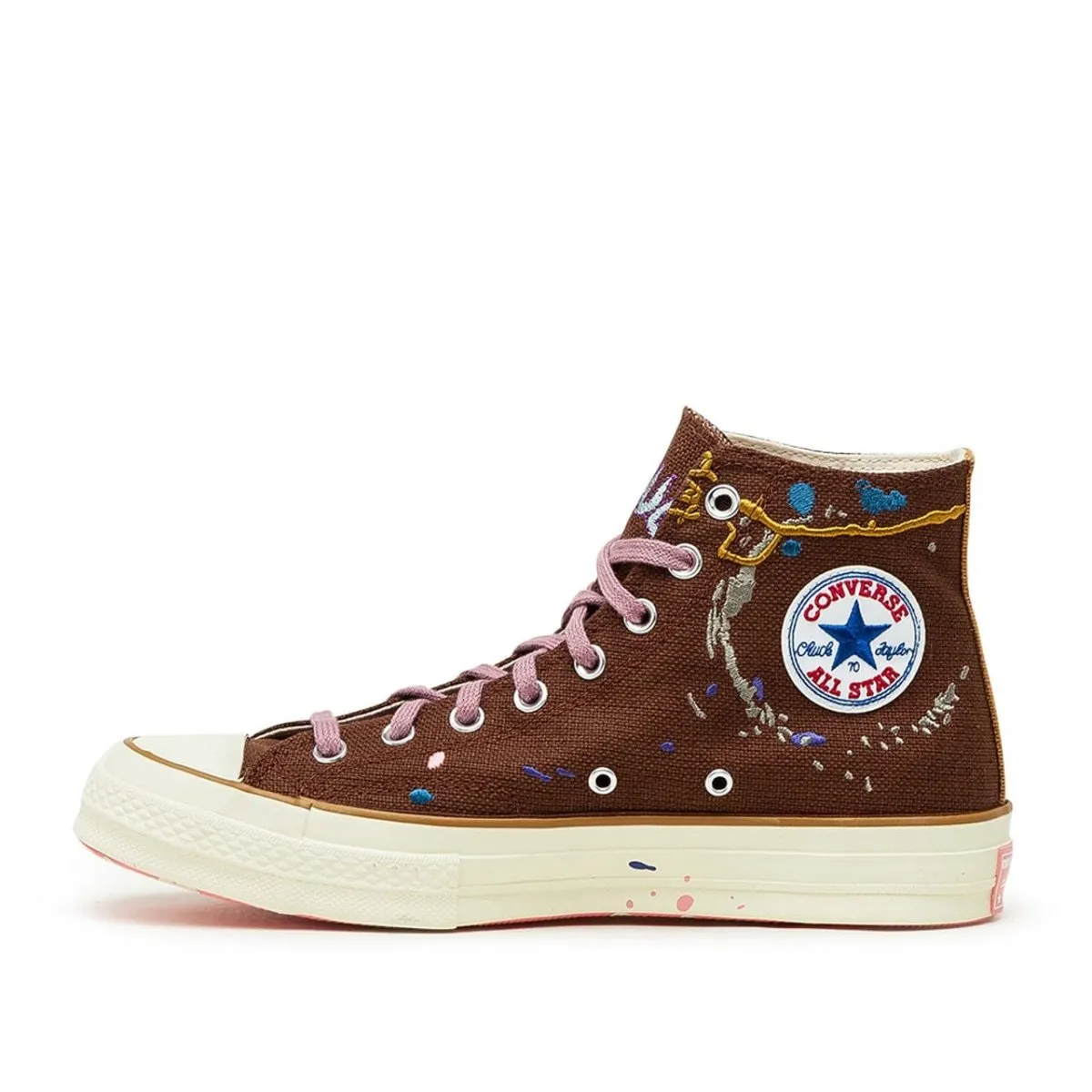 Converse x Bandulu Chuck 70 High (Brown / White / Pink)