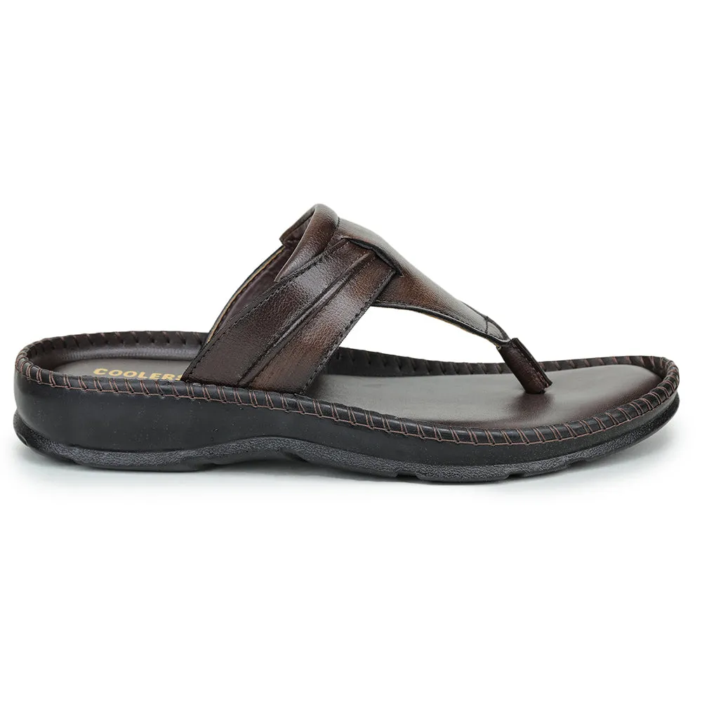 Coolers By Liberty AVN-24 Casual Brown Slippers For Men