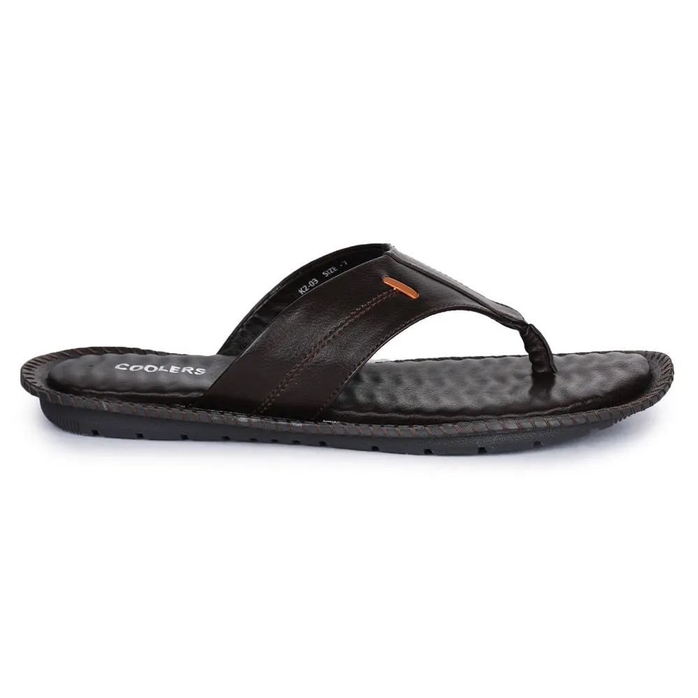 Coolers By Liberty K2-03 Casual Brown Slippers For Men