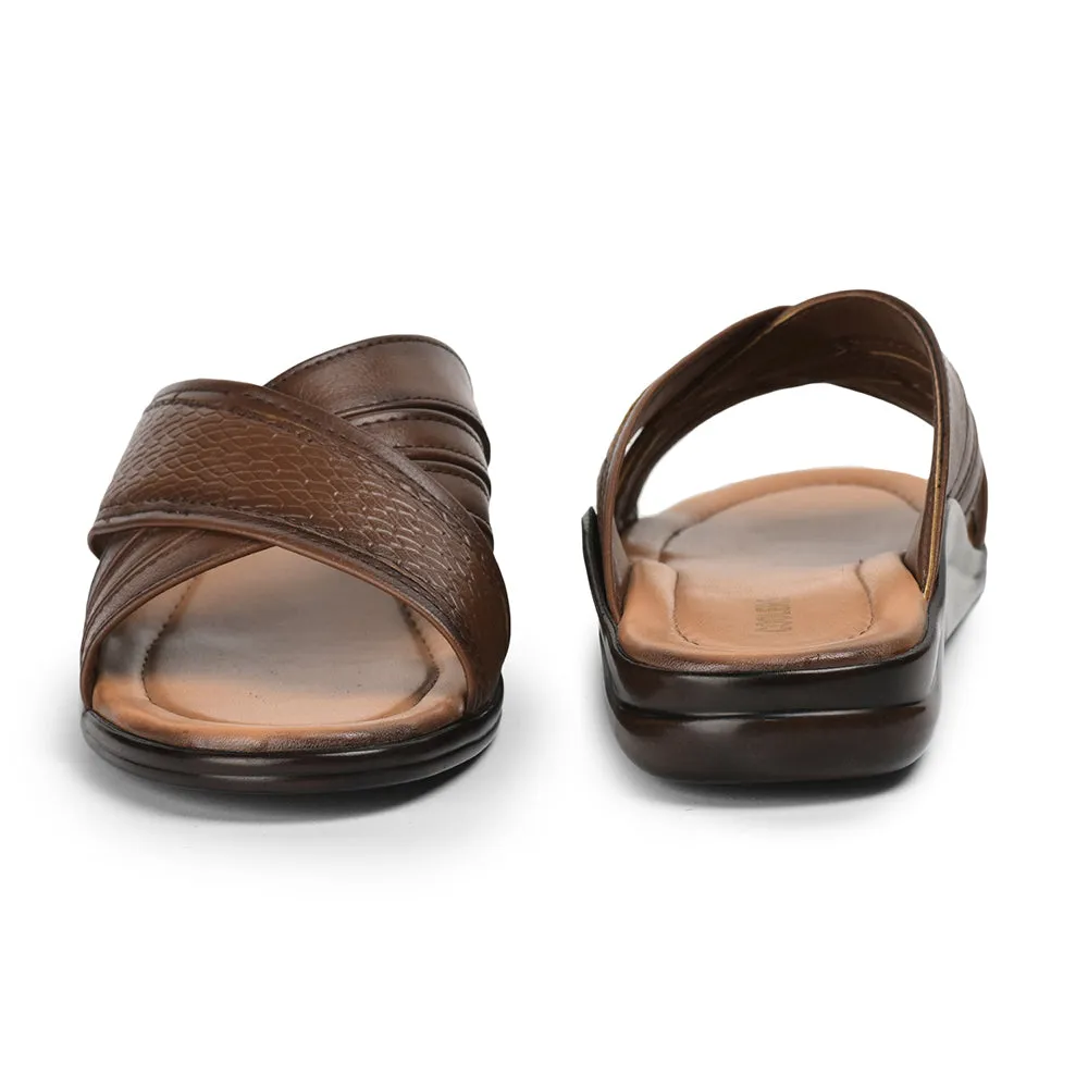 Coolers By Liberty Men DON Tan Casual Slippers