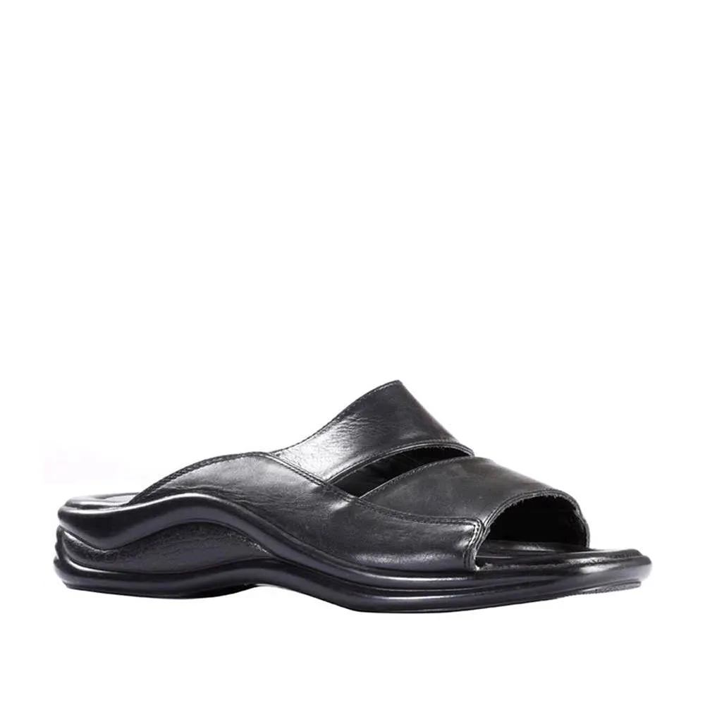 Coolers Casual (Black) Slippers For Men 2013-10 By Liberty