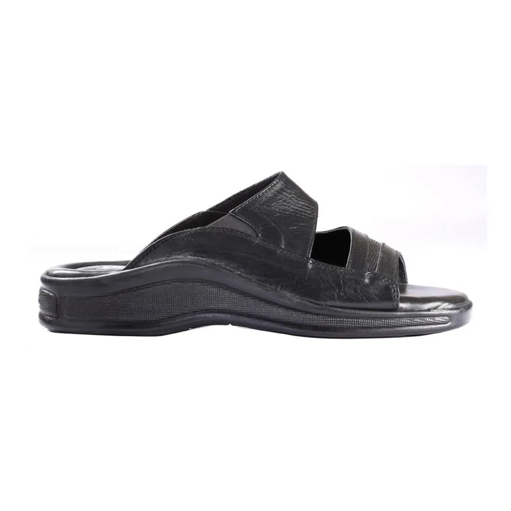 Coolers Casual (Black) Slippers For Men 2050-06 By Liberty