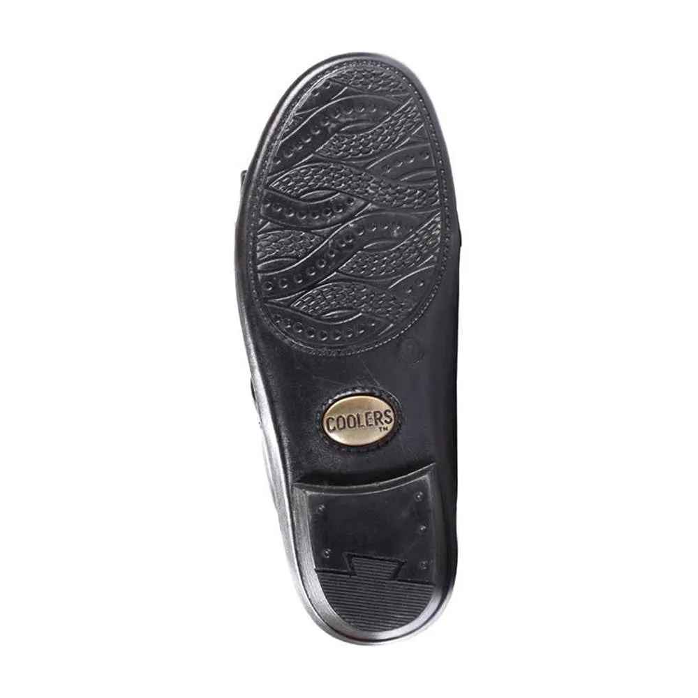 Coolers Casual (Black) Slippers For Men 7153-44 By Liberty