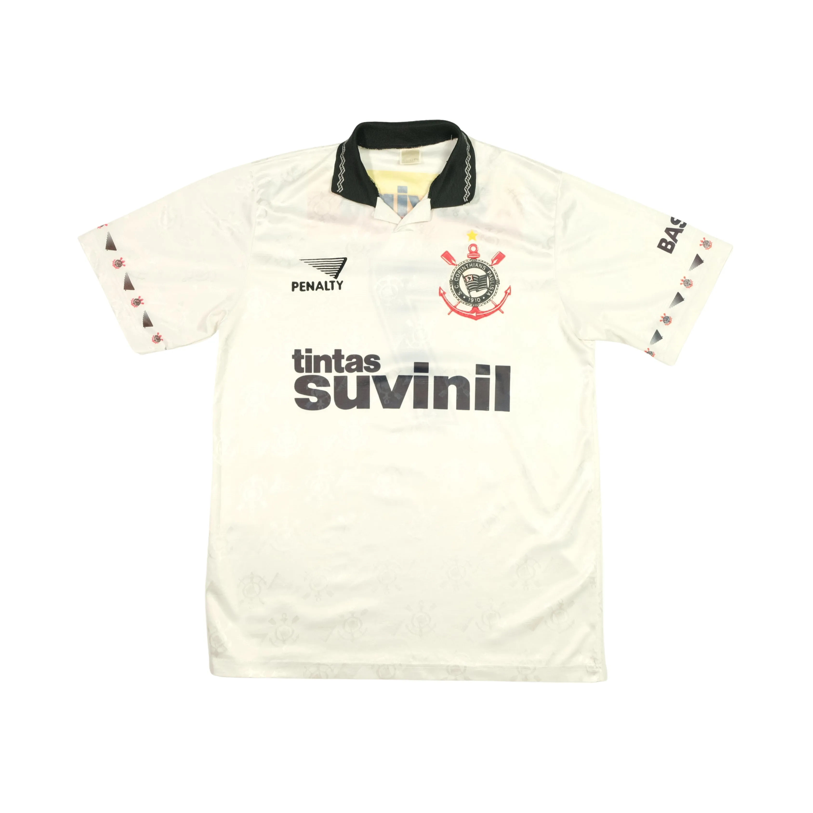 Corinthians (Brazil) Penalty Original 1995 Home Football Shirt Large/XL