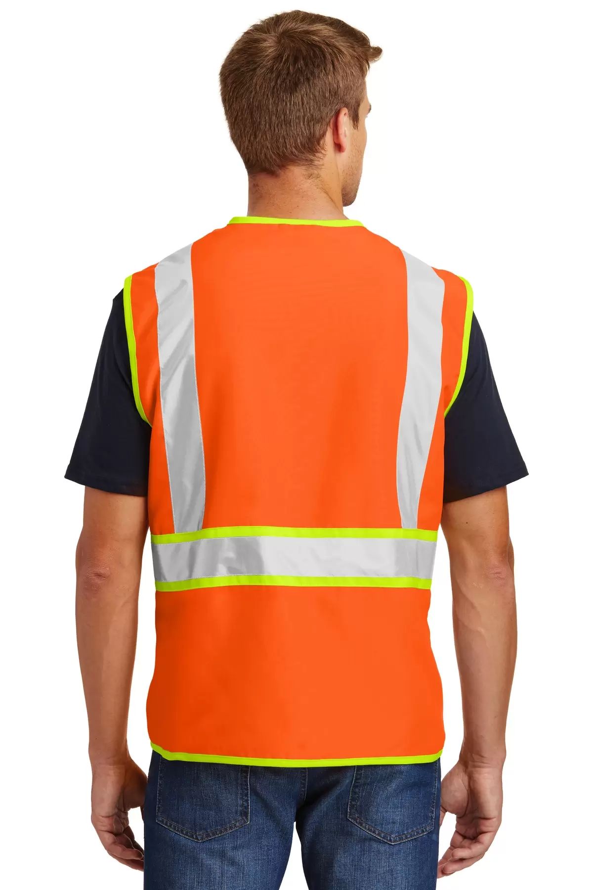 CornerStone ANSI Class 2 Dual Color Safety Vest CSV407 SKU: CSV407