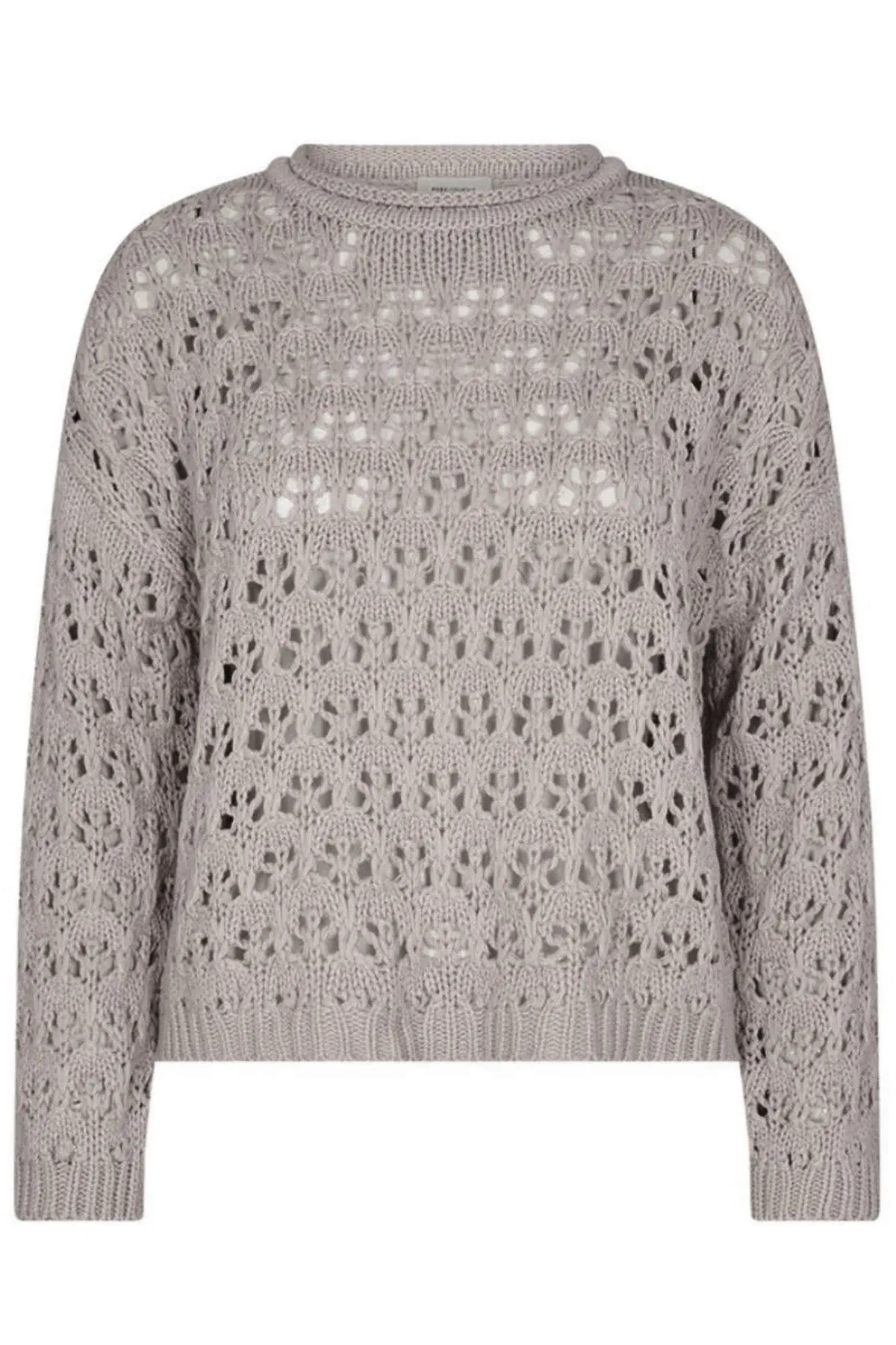 Cotla Pullover | Desert Taupe | Bluse fra Freequent