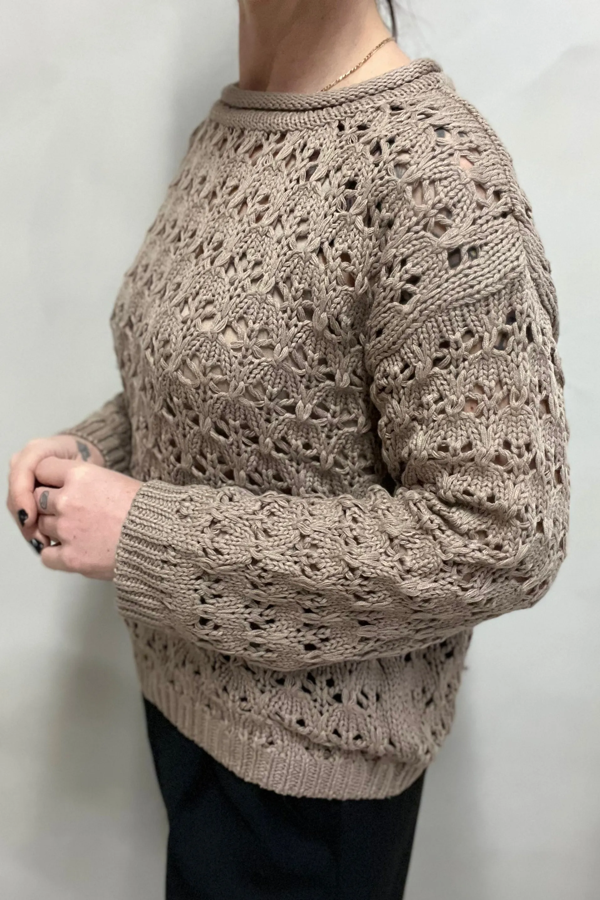Cotla Pullover | Desert Taupe | Bluse fra Freequent