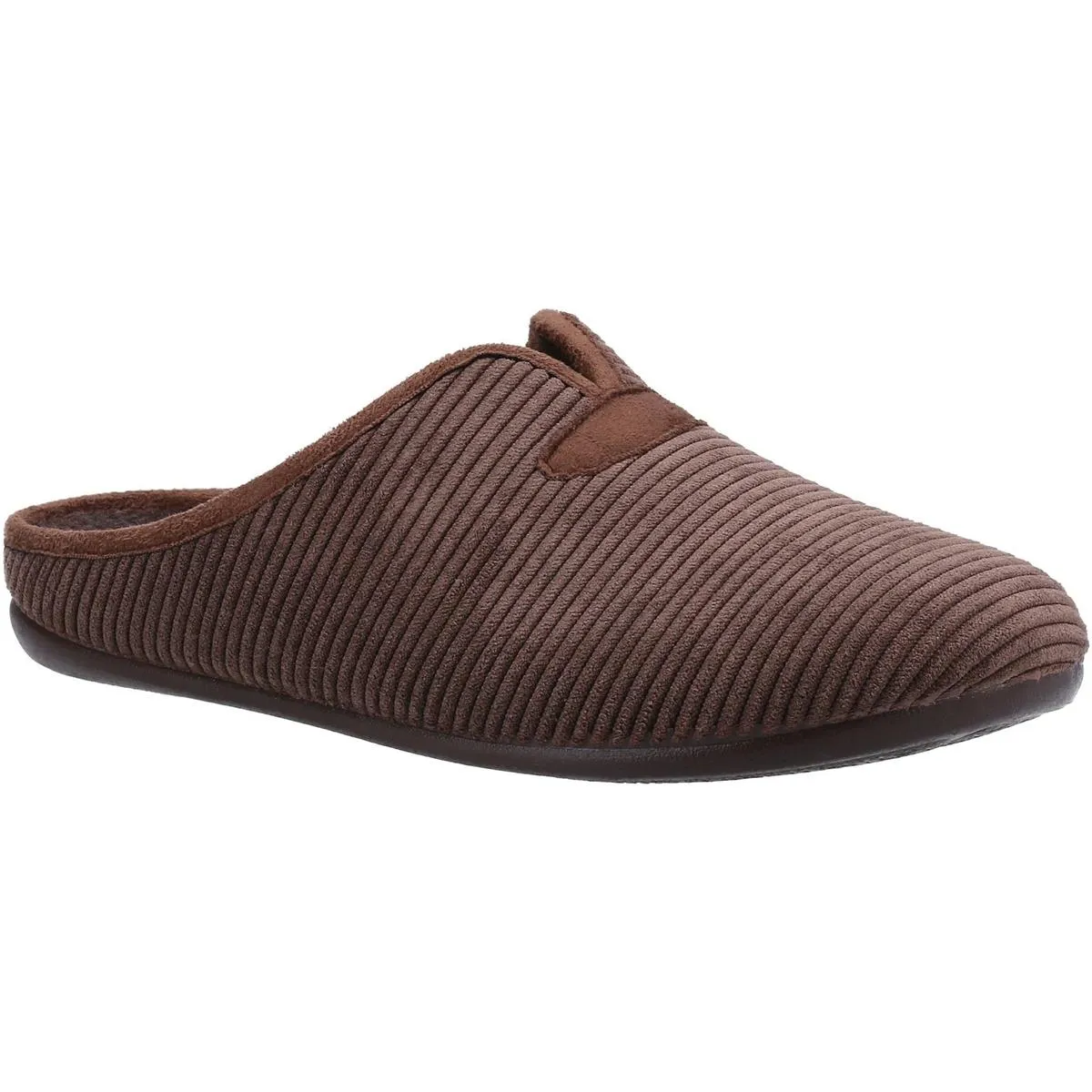 Cotswold Blackbird Mule Slipper Brown