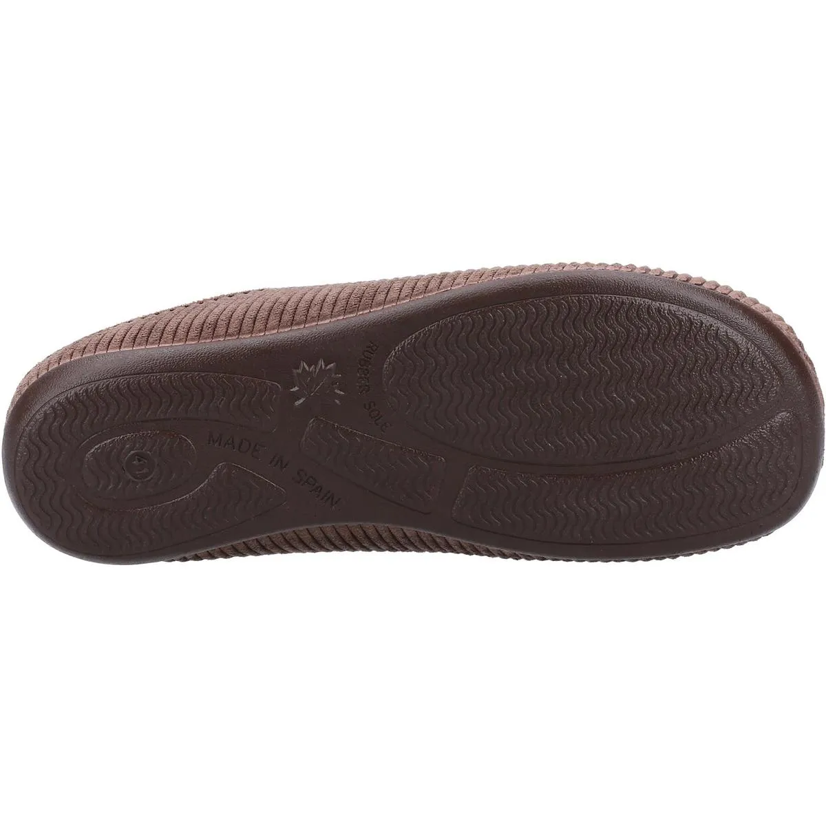 Cotswold Blackbird Mule Slipper Brown