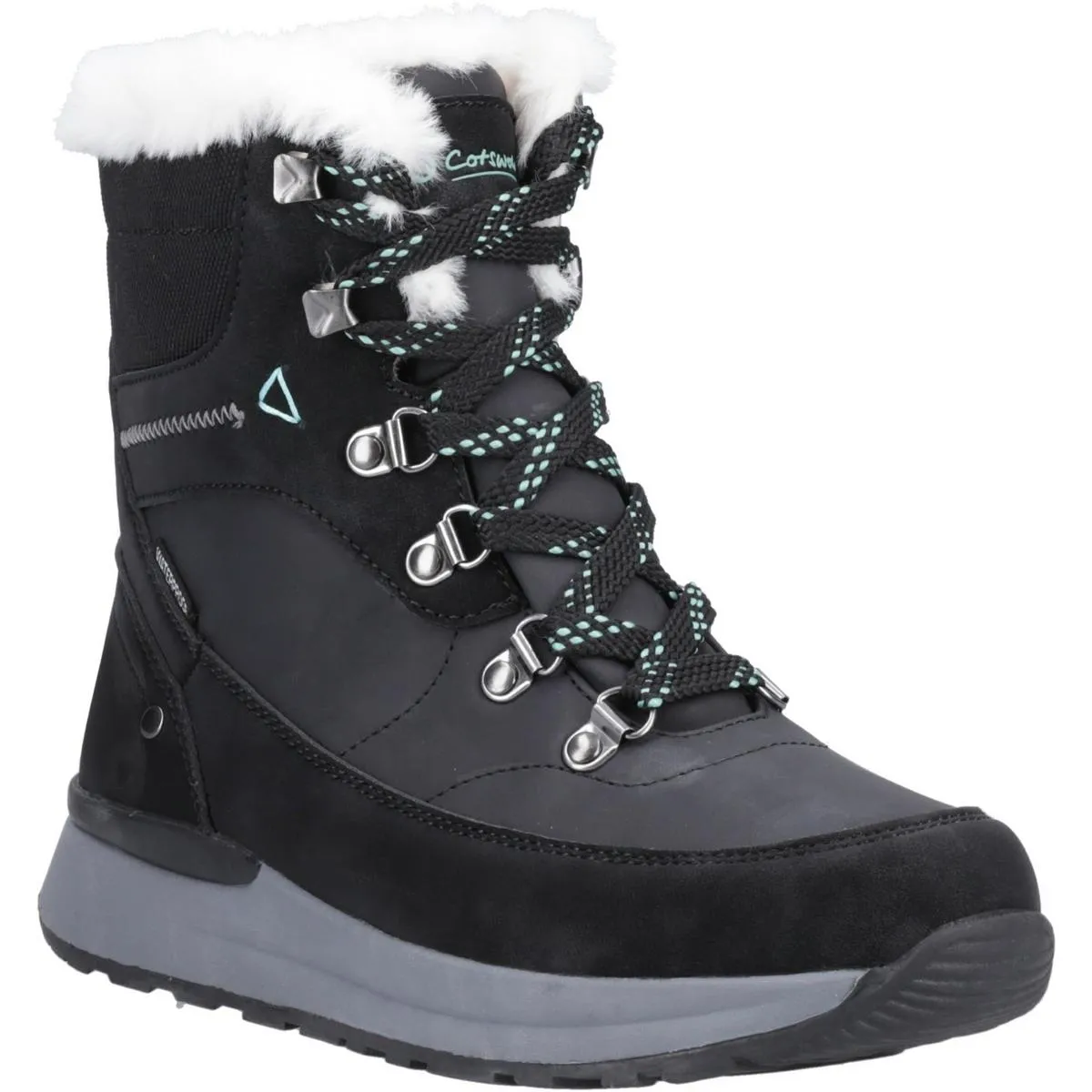 Cotswold Sheephouse Hiking Boots Black