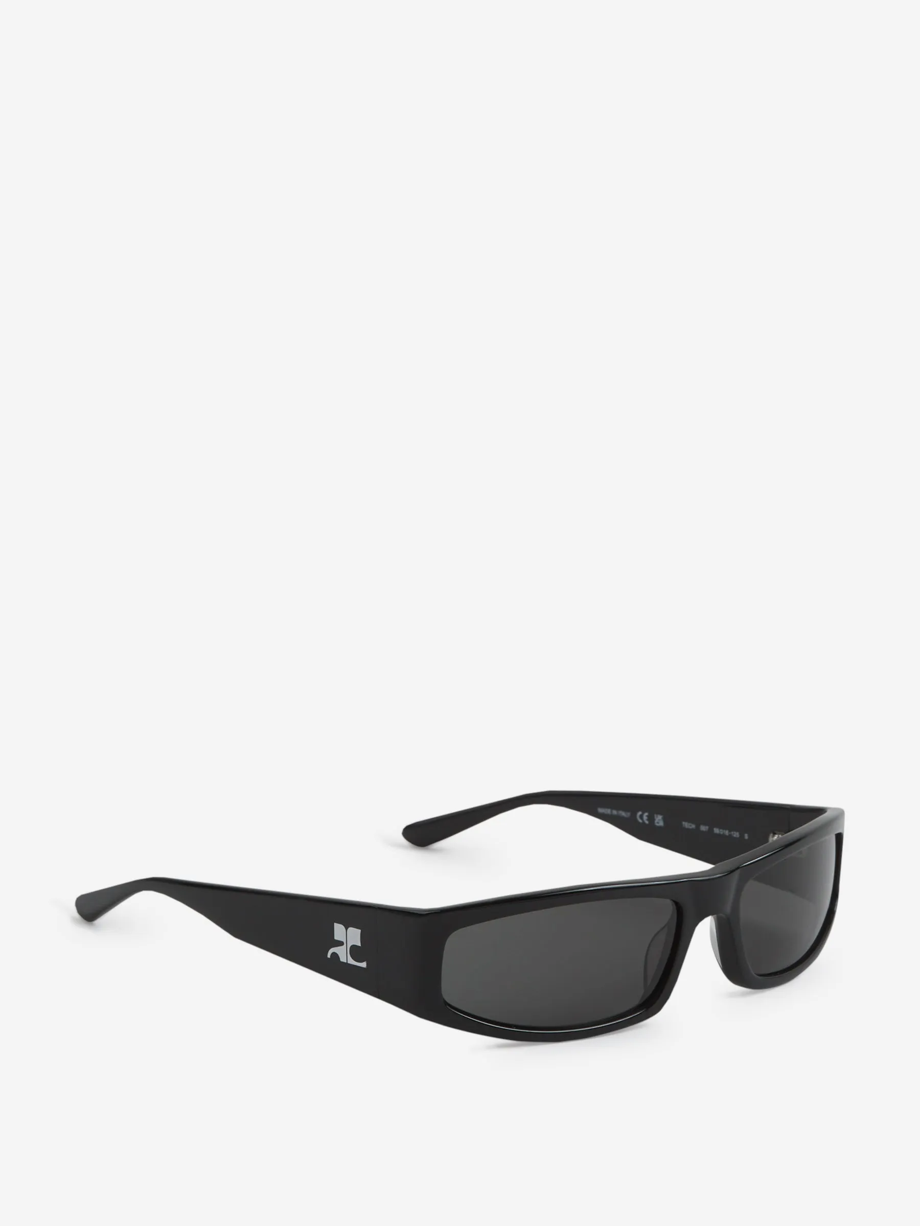 Courrèges Tech Oval Sunglasses 